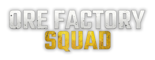 Ore Factory Squad logo representing a mining and factory management game
