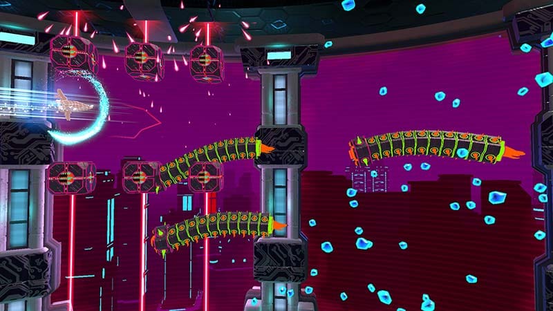 High-intensity battle sequence in a sci-fi digital environment