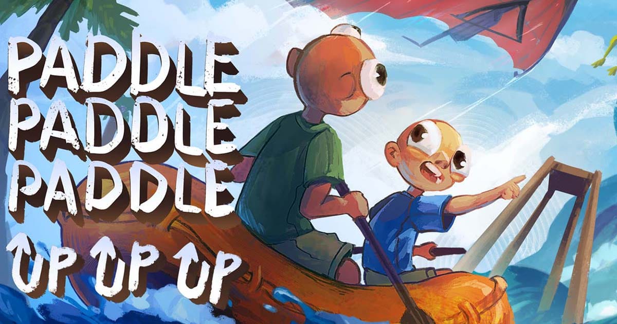 Key art for Paddle Paddle Paddle: Up Up Up DLC expansion