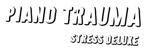 Piano Trauma Stress Deluxe logo representing a cooperative physics transport game centered on moving a piano through obstacle environments