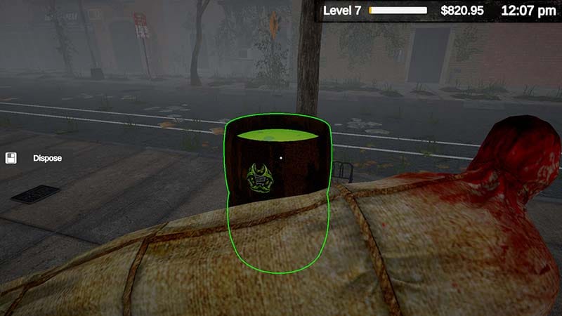 Gameplay environment showing a protected settlement and defensive areas
