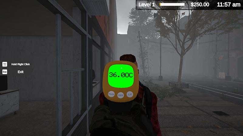 Gameplay scene showing large-scale zombie raid defense operations