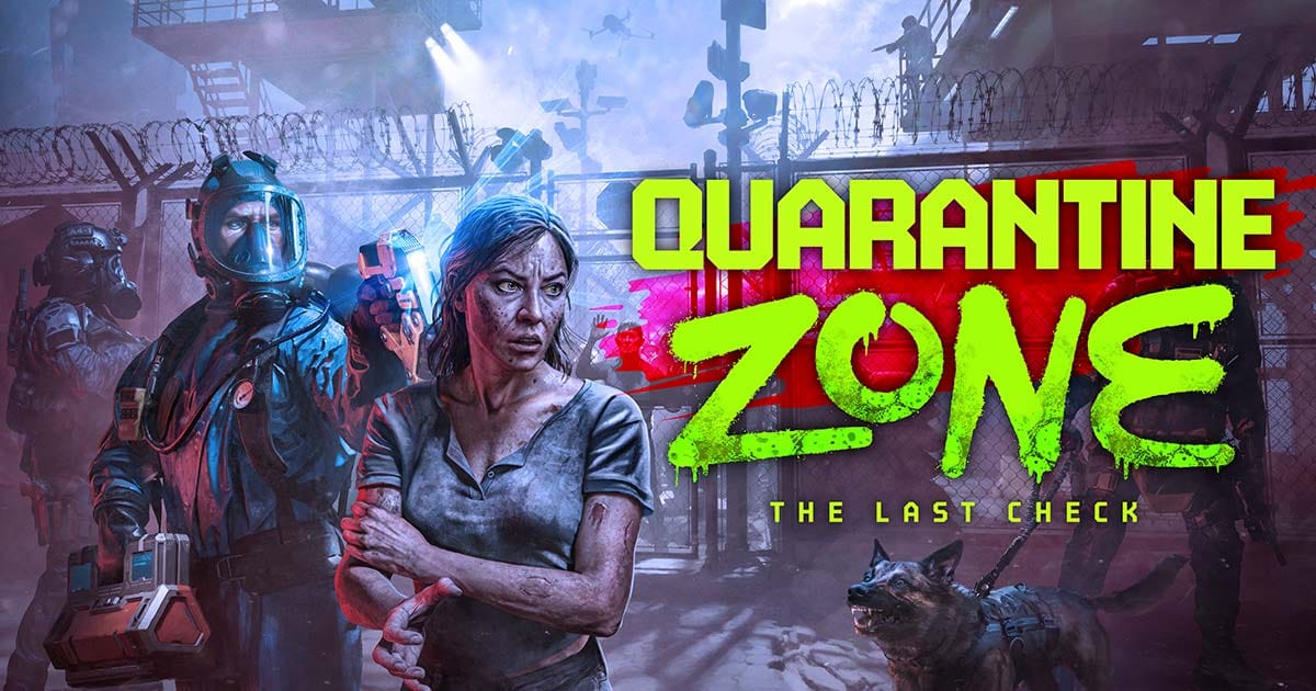 Quarantine Zone: The Last Check cover art with main characters and game logo