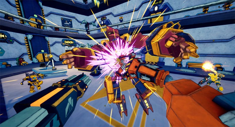 In-game combat screenshot from Rebel Engine