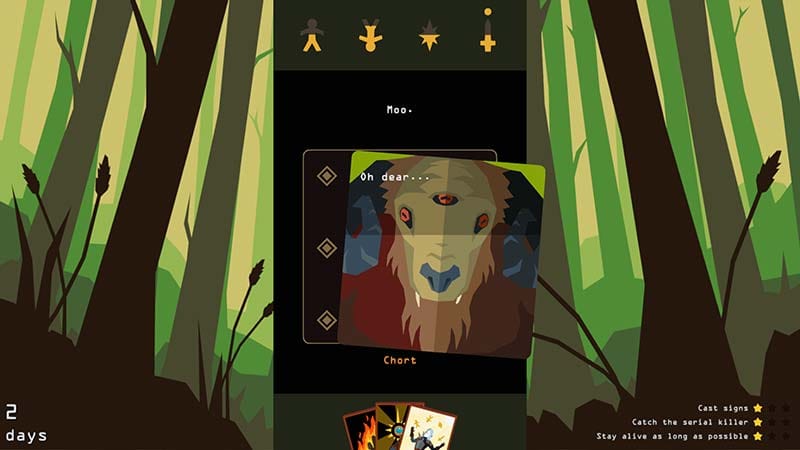 Narrative progression screen in Reigns: The Witcher by Nerial and Devolver Digital