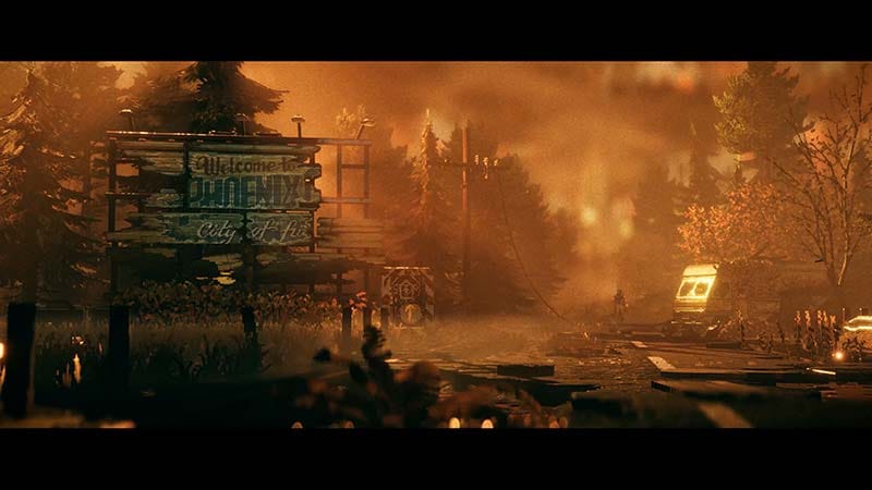 Fast-paced combat moment during side-scrolling gameplay