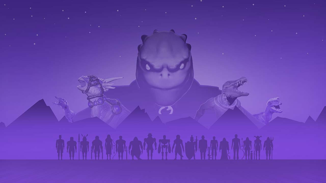 3D tabletop battlefield scene with miniature units and stylized terrain