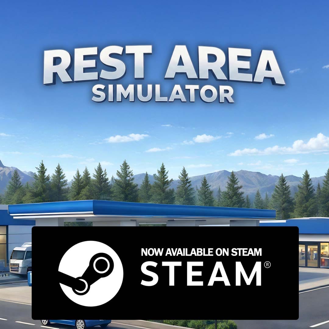 Rest Area Simulator Steam Promotional image