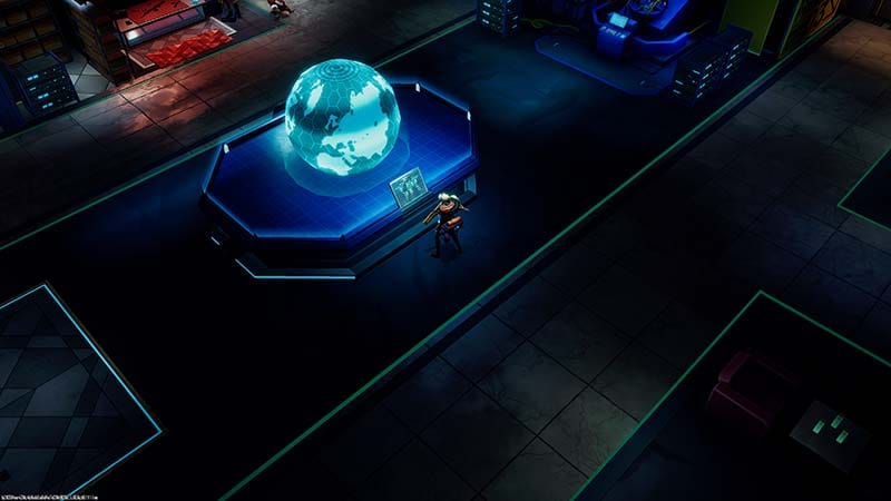 Gameplay scene showing cooperative combat against supernatural enemies