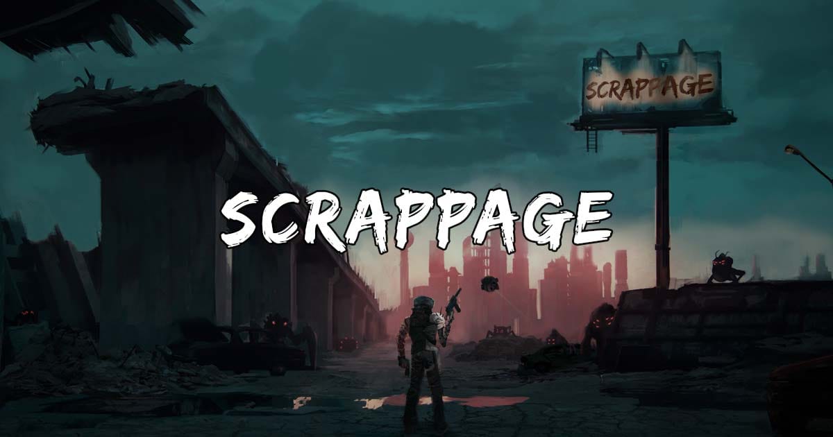 Promotional artwork showing armed survivors fighting mutants in a dystopian environment