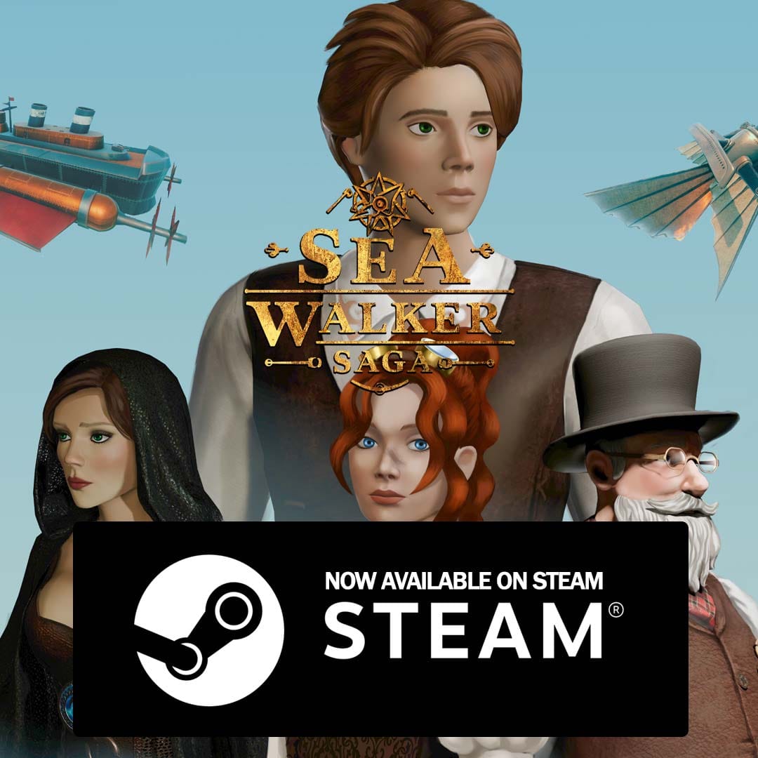 Sea Walker Saga Steam Promotional image