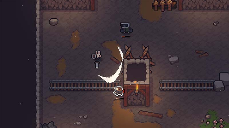 Late-game tower environment featuring dangerous enemies and fantasy scenery