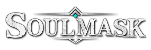 Soulmask official game logo by CampFire Studio survival crafting and tribe management