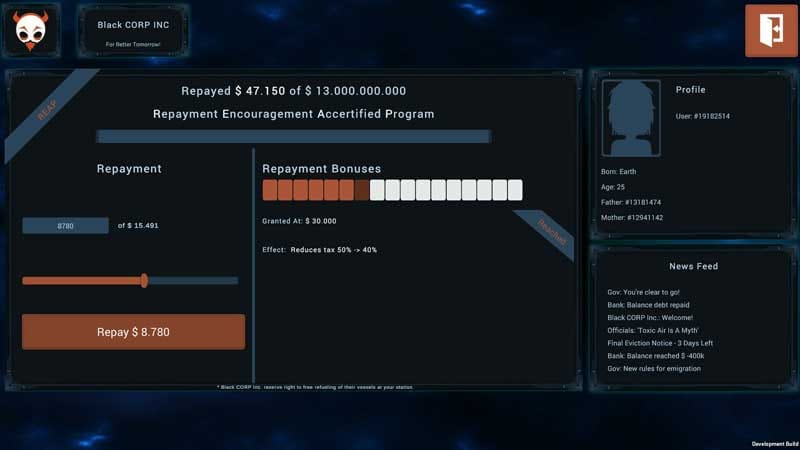Station dashboard showing resource flow and production chain analysis