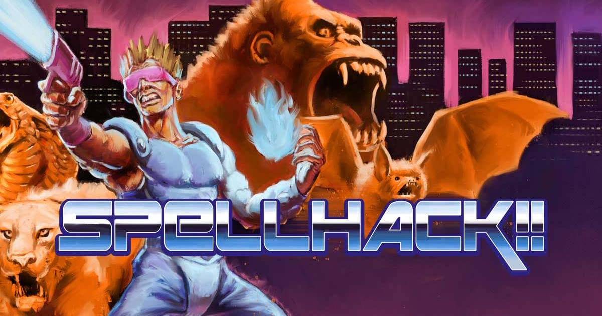 Promotional artwork combining FMV style visuals and gameplay scenes from a survival deckbuilder