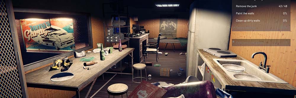 Wide banner showing multiple restored sports facilities in a renovation setting