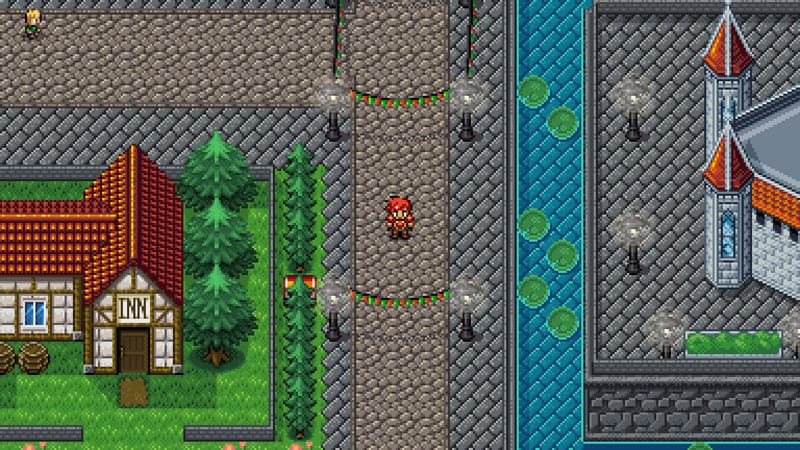 Desert province exploration showing environmental detail and adventure gameplay