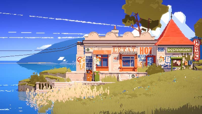 Replay view showing SUMMERHOUSE time-lapse of neighborhood construction process
