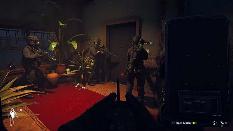 Loadout menu showing weapon and gear customization for tactical operations