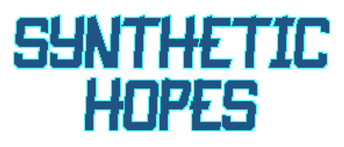 Official logo image for a cyberpunk puzzle platformer game.