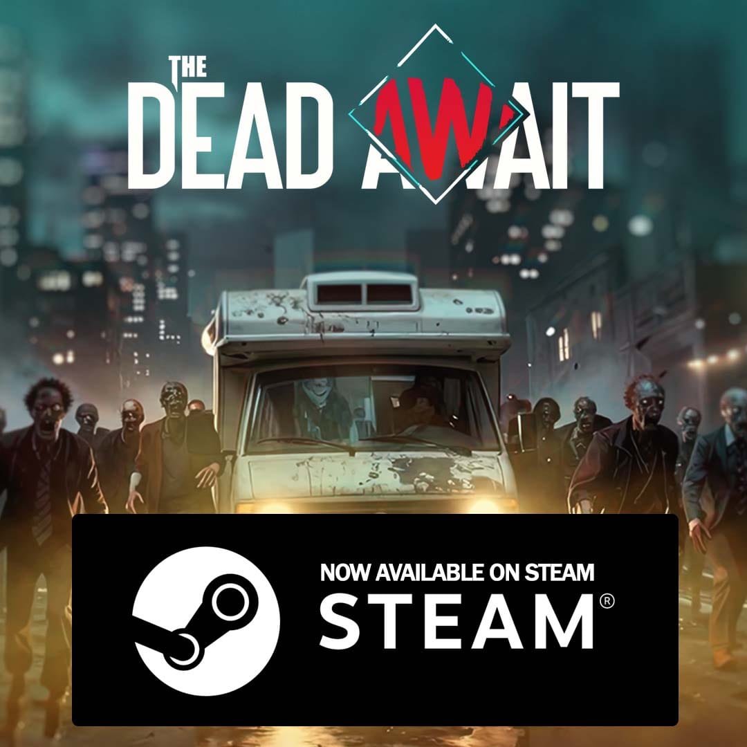 The Dead Await Steam Promotional image