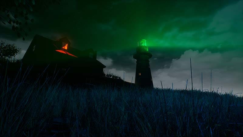 Interface display showing gameplay information within a narrative horror experience