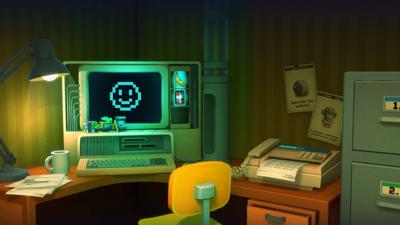 Monochrome CRT terminal interface with scanlines and dense system data overlays