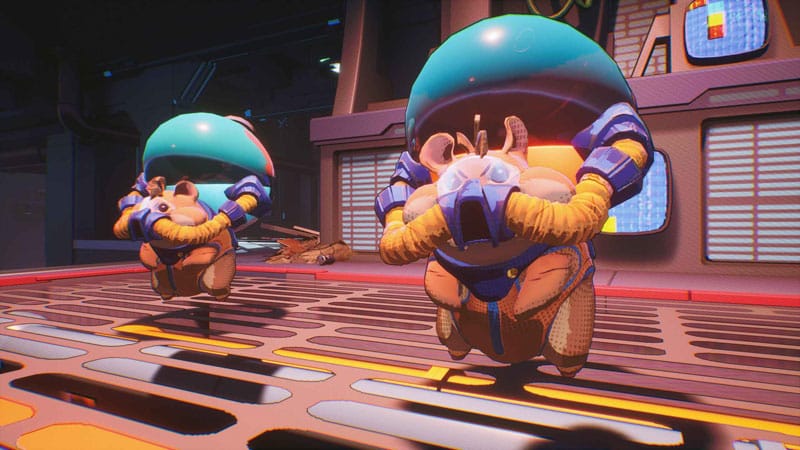 Multiplayer co op combat encounter in a fast paced arena battle