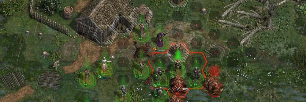 Wide fantasy landscape showing armies, terrain, and open world campaign structure
