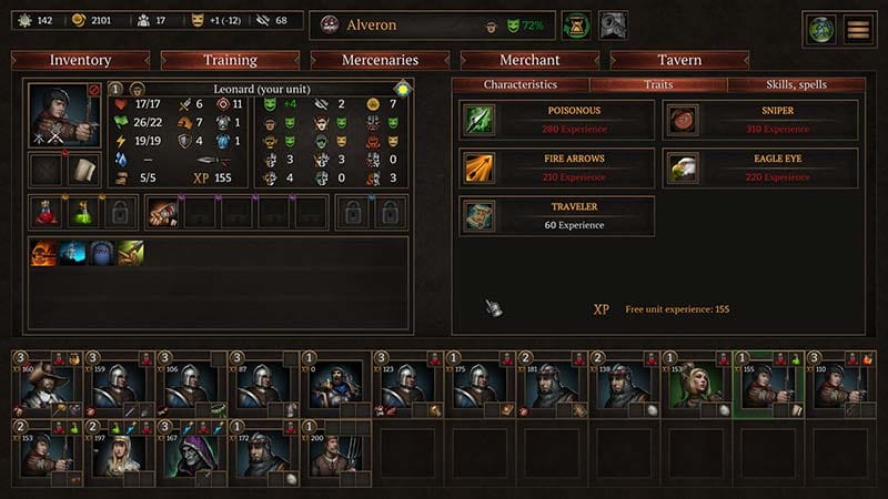 Open world map view showing non-linear campaign routes and quest locations