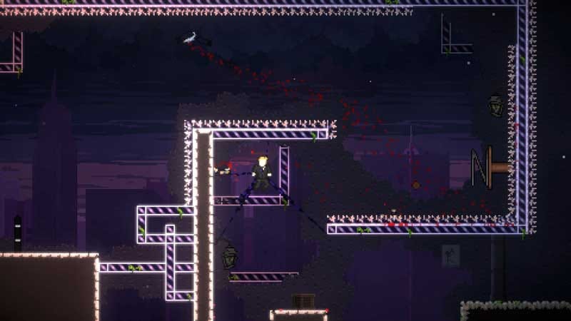 Interface display showing progress tracking and collected items