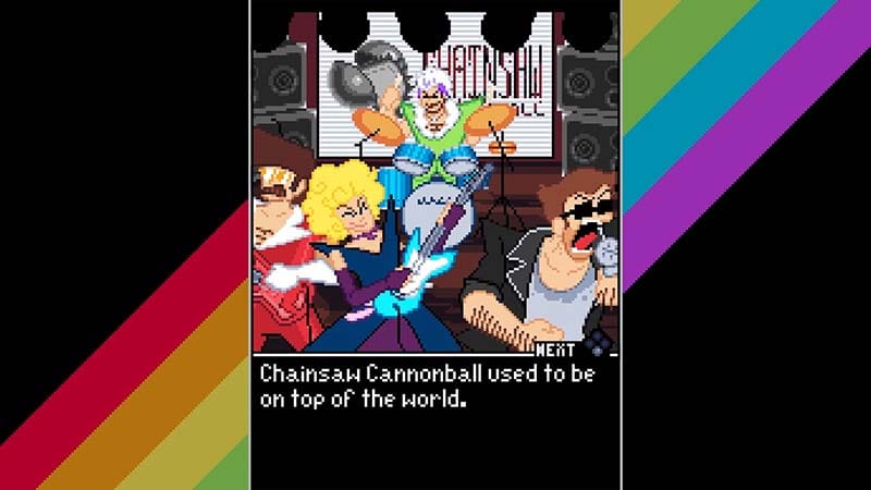 Gameplay scene showing a vertical shooter battle with enemies and projectiles