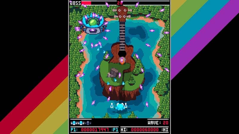 Menu interface showing available gameplay settings and customization options