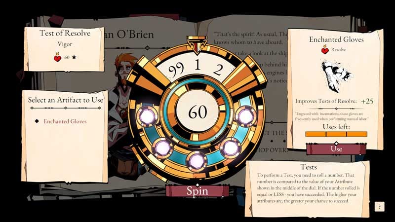 Exploration scene with atmospheric space mystery environment