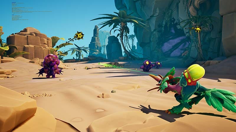 Gameplay interface showing creature evolution and stat customization