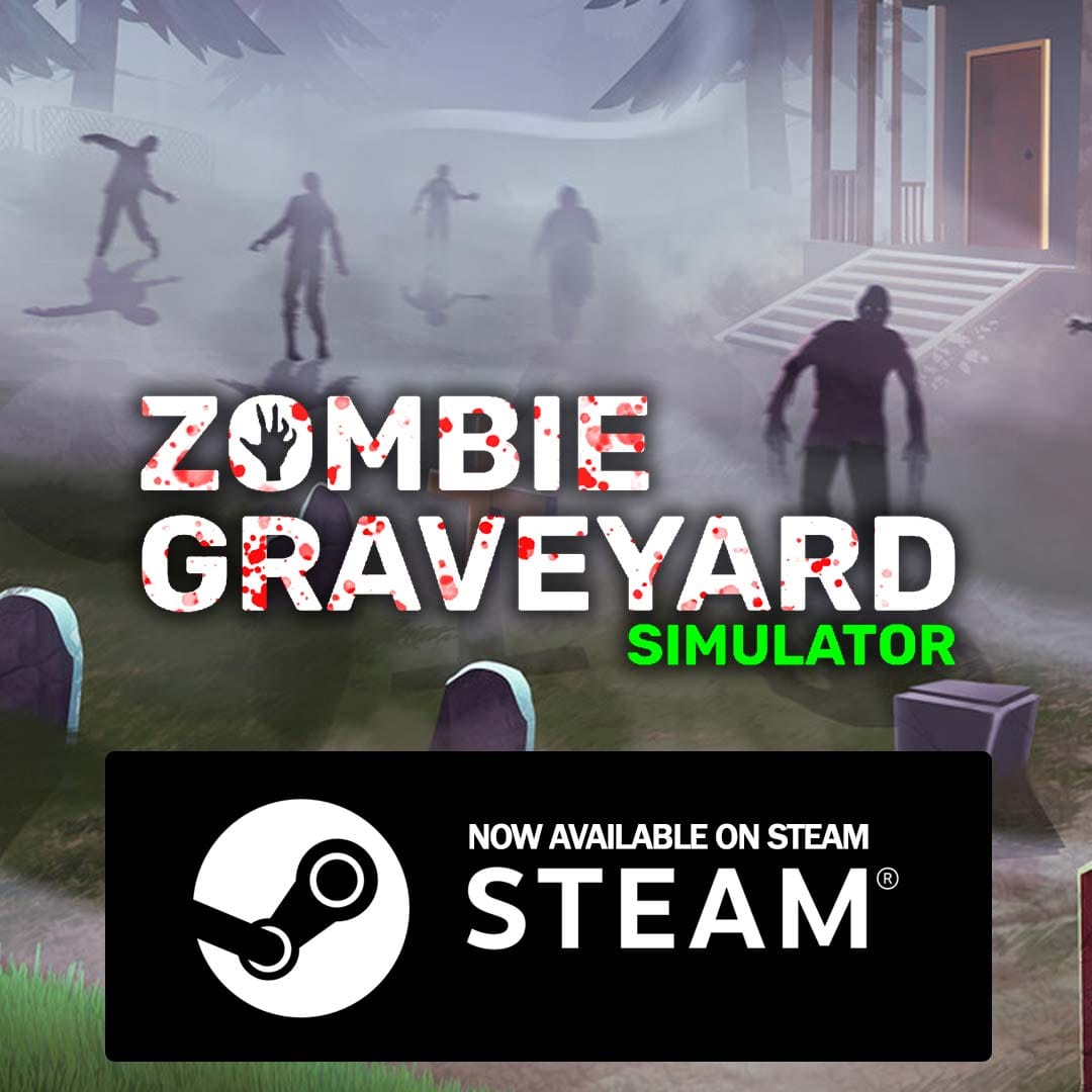 Zombie Graveyard Simulator Steam – promotional game image