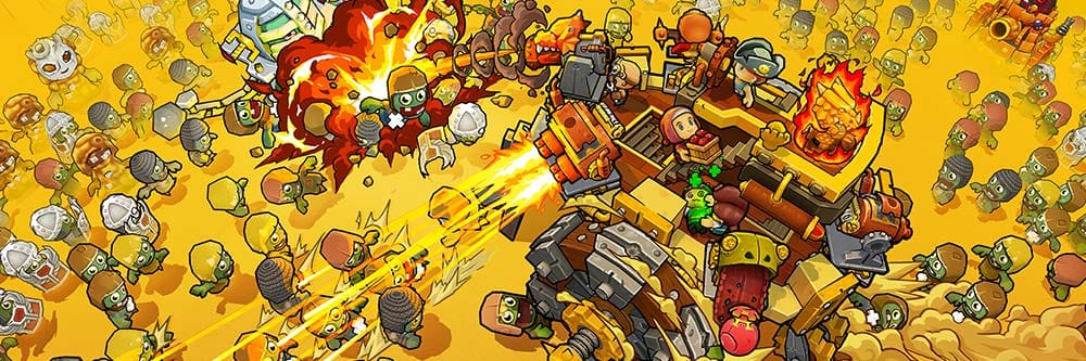 Promotional banner for Zombie Rollerz: The Last Ship