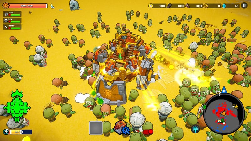 Strategic turret placement before enemy arrival