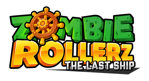 Official logo for Zombie Rollerz: The Last Ship by Zing Games Inc.