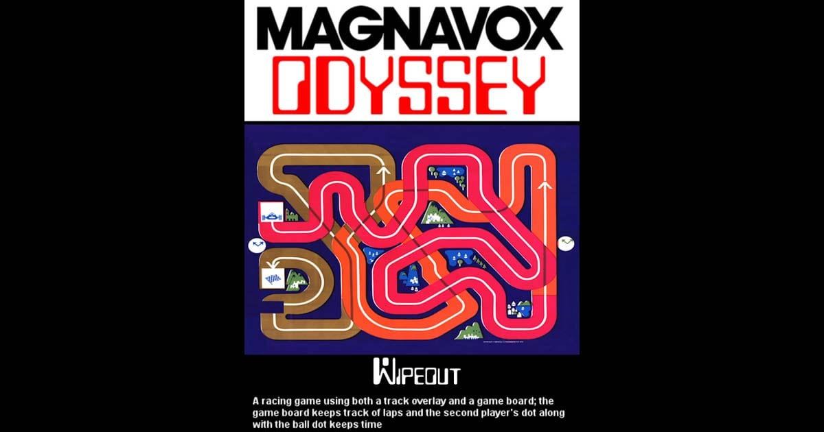 Fan-made box art for W.I.N., a 1973 Magnavox Odyssey add-on showing cards and gameplay.