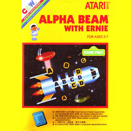 Alpha Beam with Ernie Atari 2600