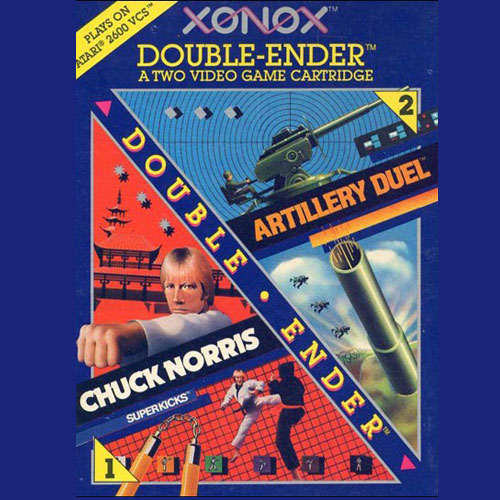 Artillery Duel/Chuck Norris Superkick Atari 2600